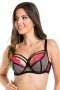 BIUSTONOSZ DELICE SOFT 19092 RED, 70F MEDIOLANO