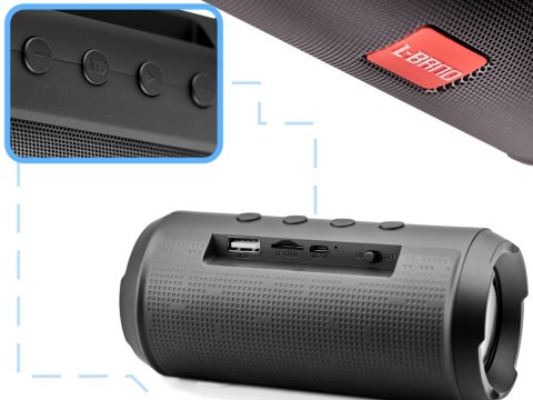 L-BRNO Głośnik bezprzewodowy przenośny bluetooth L-BRNO Głośnik bezprzewodowy przenośny bluetooth