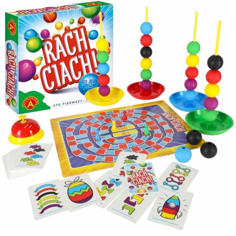 ALEXANDER Rach Ciach - Wersja Familijna gra planszowa 5+ ALEXANDER Rach Ciach - Wersja Familijna gra planszowa 5+