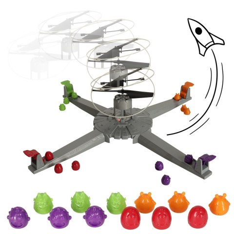 Ufodron gra zręcznościowa dron wyrzutnia ufoludki kosmici LUCRUM GAMES 8+ Ufodron gra zręcznościowa dron wyrzutnia ufoludki kosmici LUCRUM GAMES 8+