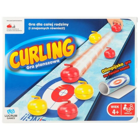 Curling gra planszowa zręcznościowa LUCRUM GAMES 4+ Curling gra planszowa zręcznościowa LUCRUM GAMES 4+