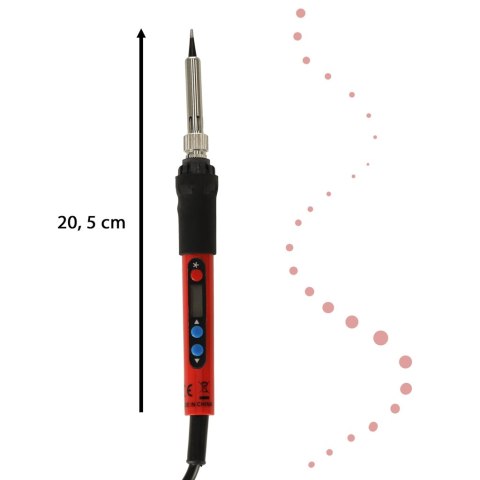 KAFUWELL Lutownica oporowa grzałkowa regulacja temperatury wyświetlacz LCD 80W KAFUWELL Lutownica oporowa grzałkowa regulacja temperatury wyświetlacz LCD 80W