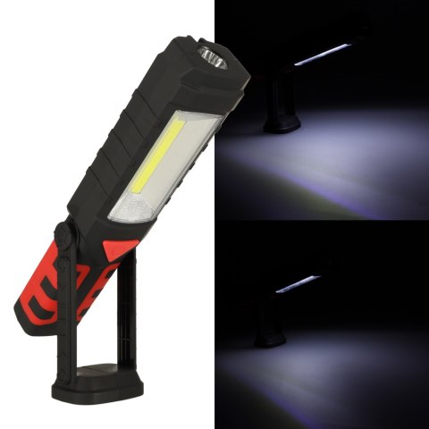 Lampa warsztatowa latarka 3w1 5 trybów USB magnes hak akumulator 1200 mAh 200 lm KAFUWELL Lampa warsztatowa latarka 3w1 5 trybów USB magnes hak akumulator 1200 mAh 200 lm KAFUWELL