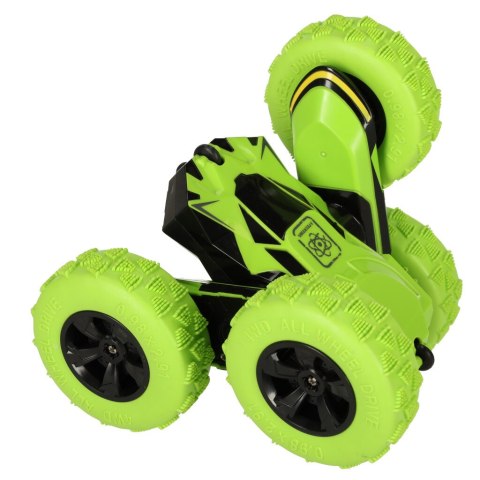 Samochód zdalnie sterowany na pilota RC Stunt Car Akrobata zielony Samochód zdalnie sterowany na pilota RC Stunt Car Akrobata zielony