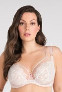 GORSENIA K852 BIUSTONOSZ MIĘKKI ROMANTIC VIBE - BEŻOWY, 70E