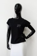 OFF PINK BLUZKA ELSA - CZARNY, 36