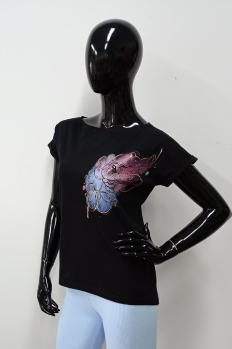 OFF PINK BLUZKA VESNA - CZARNY, 38 OFF PINK BLUZKA VESNA - CZARNY, 38