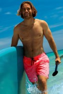 SELF SZORTY KĄPIELOWE MĘSKIE HAPPY SHORTS - SM29 LONG - GREEN, S, 19