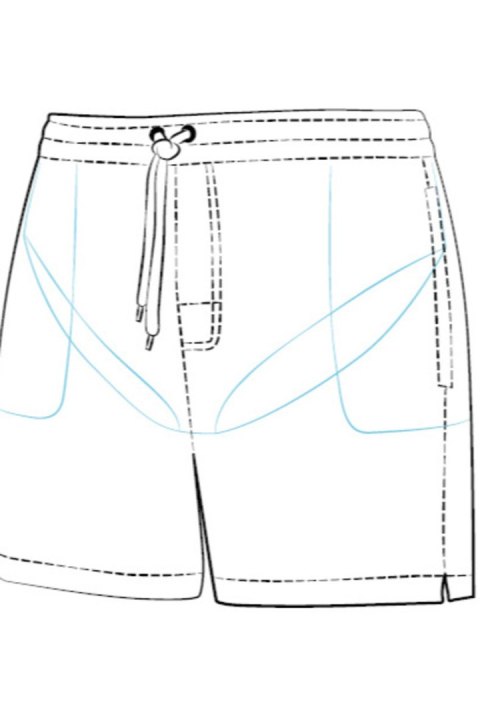 SELF SZORTY KĄPIELOWE MĘSKIE TRAVEL SHORTS - SM27N - NAVY BLUE, S, 17 SELF SZORTY KĄPIELOWE MĘSKIE TRAVEL SHORTS - SM27N - NAVY BLUE, S, 17