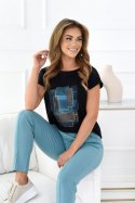 OFF PINK BLUZKA NOELIA - CZARNY, 36