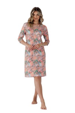LEVEZA KOSZULA DAMSKA JESSENIA 1518 - BRZOSKWINOWY, 2XL
