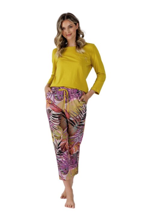 LEVEZA PIŻAMA DAMSKA HADIA 1492 - LIMONKOWY, 2XL LEVEZA PIŻAMA DAMSKA HADIA 1492 - LIMONKOWY, 2XL