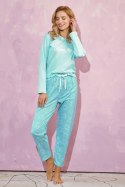TARO Piżama damska Abi 3217 S-XL - TURKUS, S