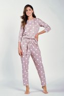 TARO Piżama damska Dolly 3212 S-XL - SZARY, S