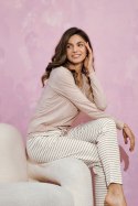 TARO Piżama damska Gina 3246 S-XL - BEŻ, L