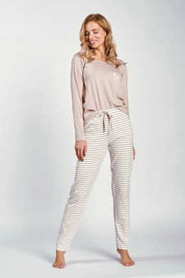 TARO Piżama damska Gina 3246 S-XL - BEŻ, S