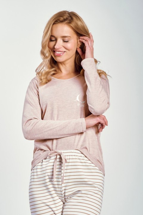 TARO Piżama damska Gina 3246 S-XL - BEŻ, S TARO Piżama damska Gina 3246 S-XL - BEŻ, S