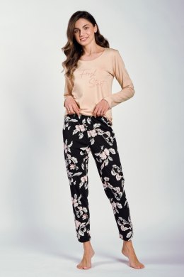 TARO Piżama damska Katie 3234 S-XL - BEŻ, M