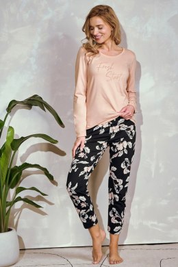 TARO Piżama damska Katie 3234 S-XL - BEŻ, S
