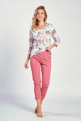 TARO Piżama damska Louisa 3247 S-XL - BIAŁY, M