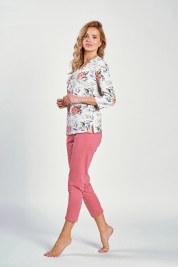 TARO Piżama damska Louisa 3247 S-XL - BIAŁY, M