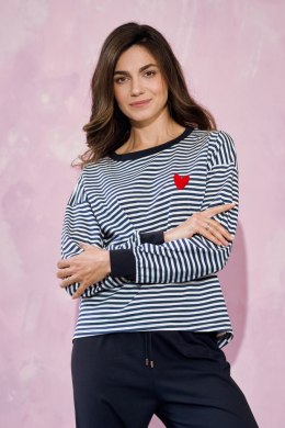 TARO Piżama damska Trudy 3219 S-XL - GRANATOWY, S