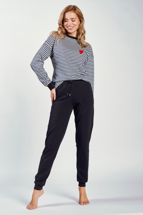 TARO Piżama damska Trudy 3219 S-XL - GRANATOWY, S TARO Piżama damska Trudy 3219 S-XL - GRANATOWY, S
