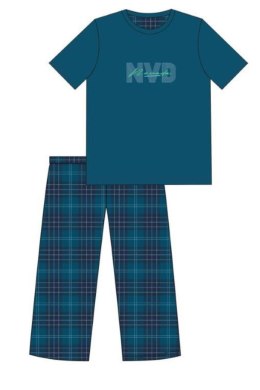 CORNETTE PIŻAMA MĘSKA KR 462/270 NEVADA - MORSKI, XXL