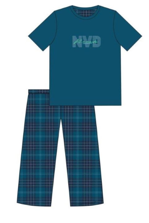 CORNETTE PIŻAMA MĘSKA KR 462/270 NEVADA - MORSKI, XXL CORNETTE PIŻAMA MĘSKA KR 462/270 NEVADA - MORSKI, XXL
