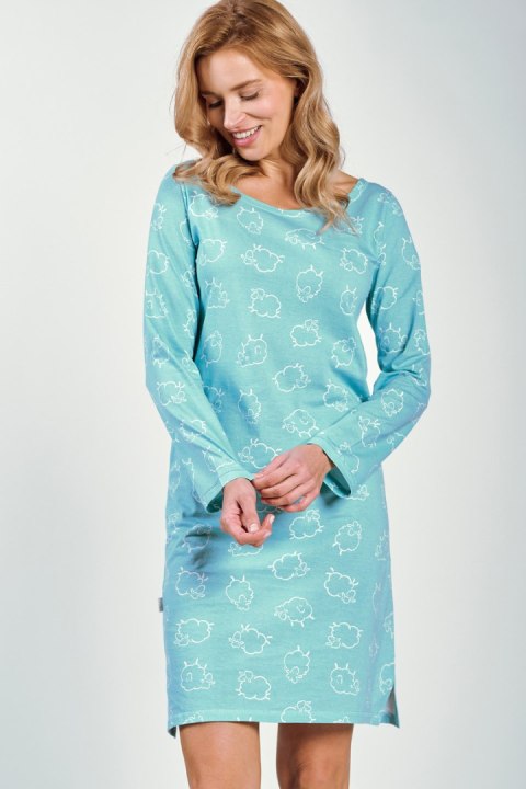 TARO Koszula damska Abi 3218 S-XL - TURKUS, S TARO Koszula damska Abi 3218 S-XL - TURKUS, S