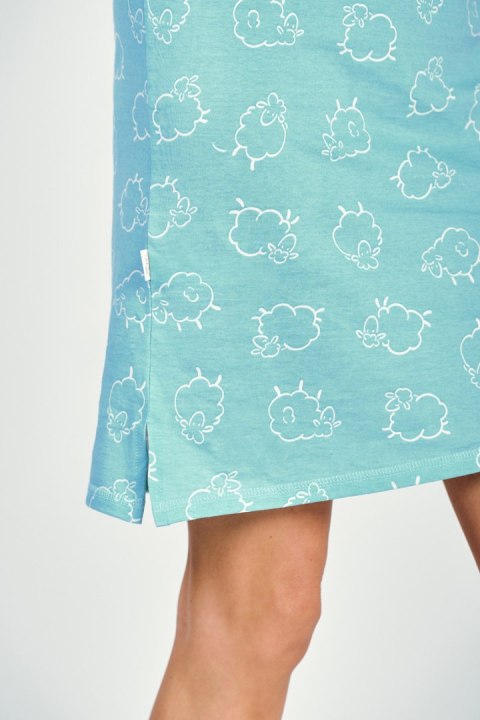 TARO Koszula damska Abi 3218 S-XL - TURKUS, S TARO Koszula damska Abi 3218 S-XL - TURKUS, S
