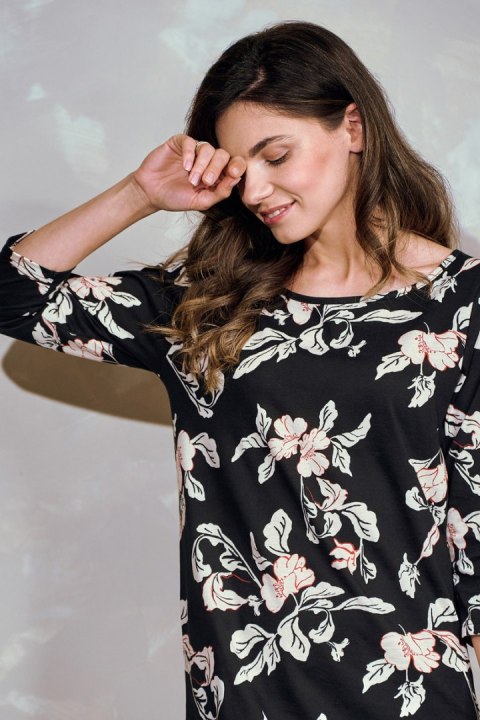 TARO Koszula damska Charlotte 3233 S-XL - CZARNY, S TARO Koszula damska Charlotte 3233 S-XL - CZARNY, S