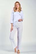 TARO Piżama damska Ariella 3240 S-XL - NIEBIESKI, XL, 2