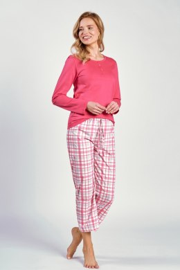 TARO Piżama damska Daphne 3222 S-XL - FUKSJA, L