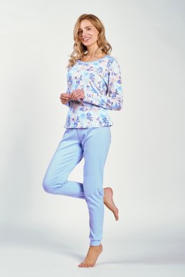 TARO Piżama damska Ginny 3237 S-XL - NIEBIESKI, S