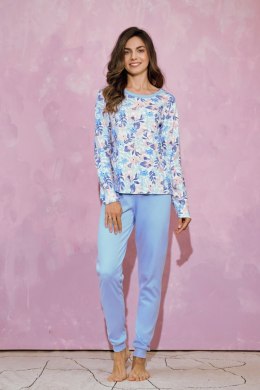 TARO Piżama damska Ginny 3237 S-XL - NIEBIESKI, S