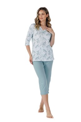LEVEZA PIŻAMA DAMSKA ZANNA 1484 - MORSKI, 2XL