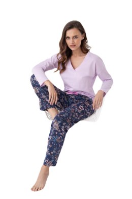 LUNA PIZAMA DAMSKA 614 3XL J/24 - WRZOSOWA, XXXL, 7