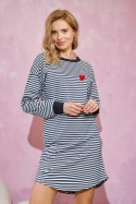TARO Koszula damska Trudy 3220 S-XL - GRANATOWY, L