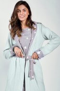 TARO Szlafrok damski Brigitte 3211 S-XL - BŁEKIT, M