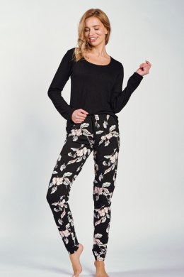TARO Piżama damska Charlotte 3232 S-XL - CZARNY, M
