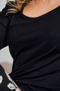 TARO Piżama damska Charlotte 3232 S-XL - CZARNY, M