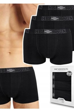 HENDERSON BOKSERKI MĘSKIE RNAVE 3P 41078 AW24 - CZARNY, XL