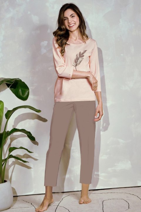 TARO Piżama damska Jane 3287 S-XL - BEŻ, S TARO Piżama damska Jane 3287 S-XL - BEŻ, S