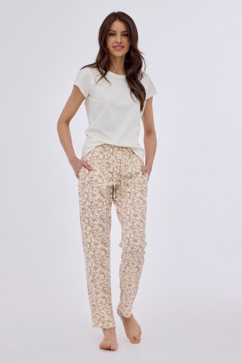 CORNETTE SPODNIE PIŻAMOWE DAMSKIE 690 J/24 - RÓŻOWY, M, 690/40