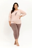 TARO Piżama damska Jane 3289 2XL-3XL - MORELA, 3XL
