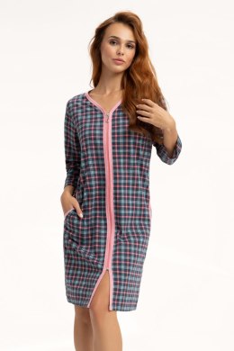 LUNA SZLAFROK DAMSKI 372 3XL - NIEBIESKI, XXXL, 5