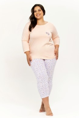 TARO Pizama damska Ariella 3256 2XL-3XL - NIEBIESKI, 2XL, 1