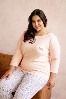 TARO Pizama damska Ariella 3256 2XL-3XL - NIEBIESKI, 2XL, 1