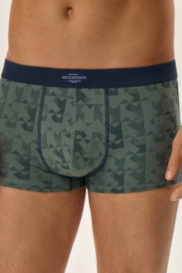 HENDERSON BOKSERKI MĘSKIE JOB 2PAK 41925 AW24 - GRANAT-ZIELONY, XL